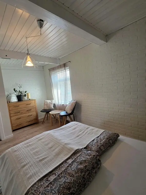 Lykkebo Apartment Bright sleeping area in Lykkebo Apartment