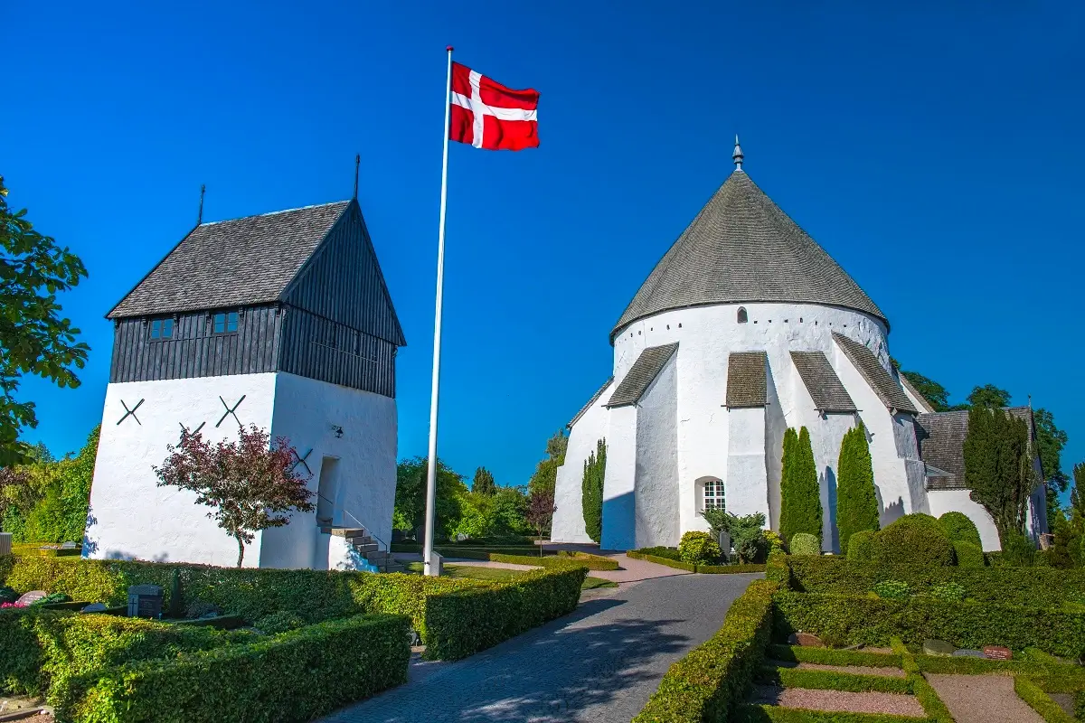 Østerlars Round Church on Bornholm